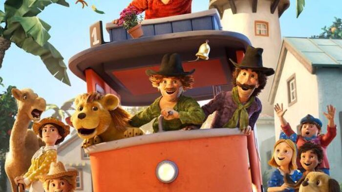 Folk og rovere i Kardemomme by KMB A4 skjerm